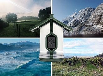 The FeatherSnap bird feeder is durable in all conditions